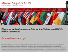 Tablet Screenshot of mvhsmun.org